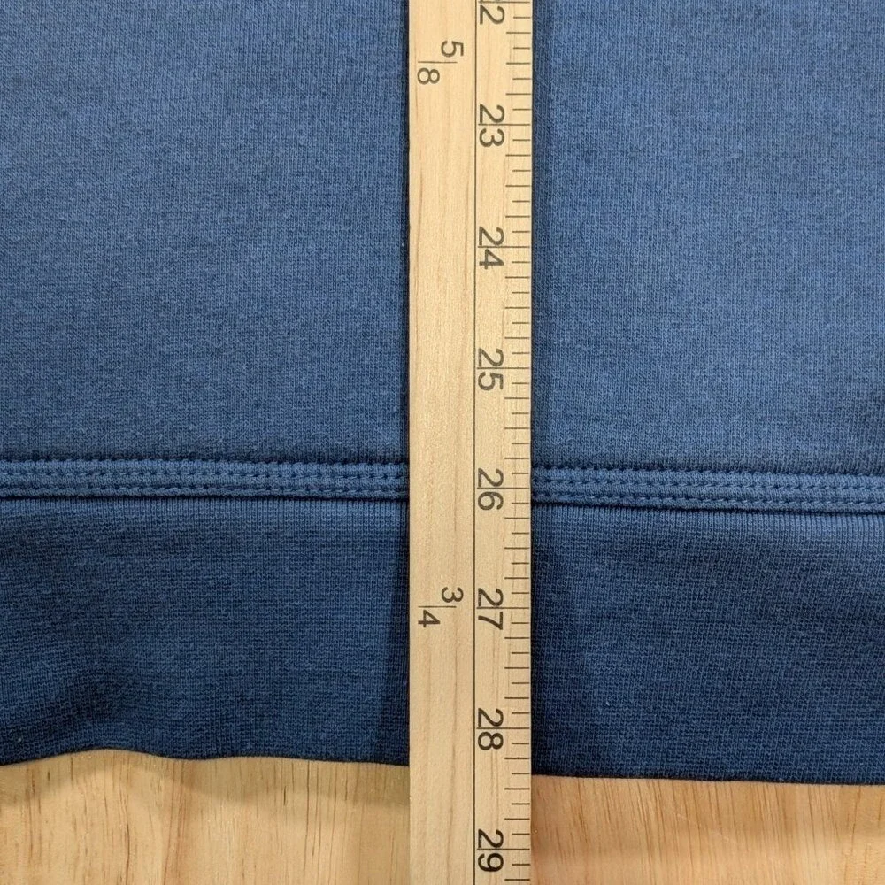 Moose Creek Sherpa Lined Full Zip Hoodie Men XXL Blue Outdoor Jacket